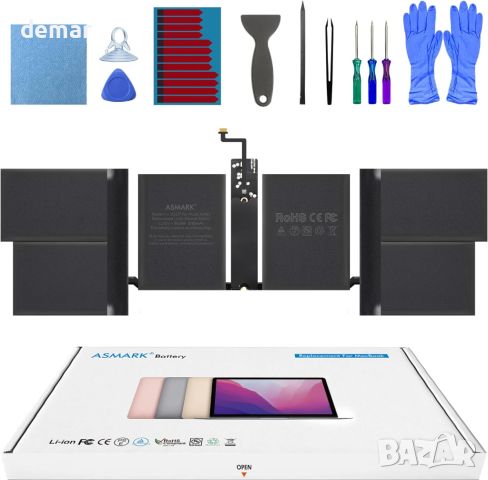 ASMARK Macbook Pro 16-инчов A2485 батерия за A2485(2021) A2527 батерия, снимка 1 - Батерии за лаптопи - 45716752