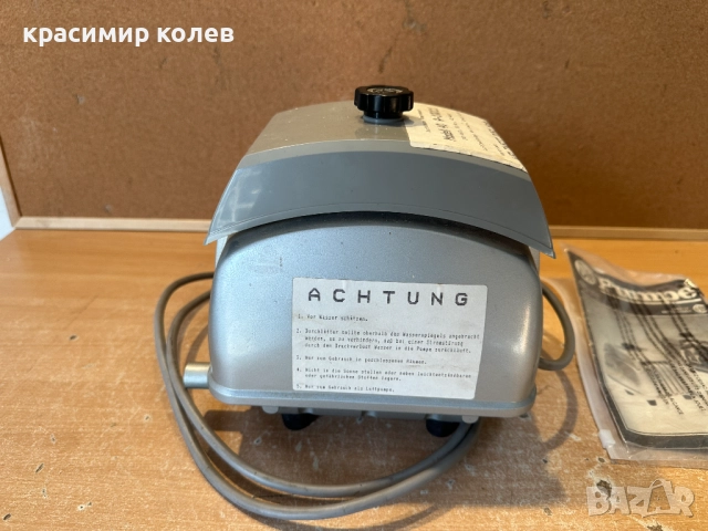 японски компресор за аквариуми, снимка 4 - Оборудване за аквариуми - 52899293