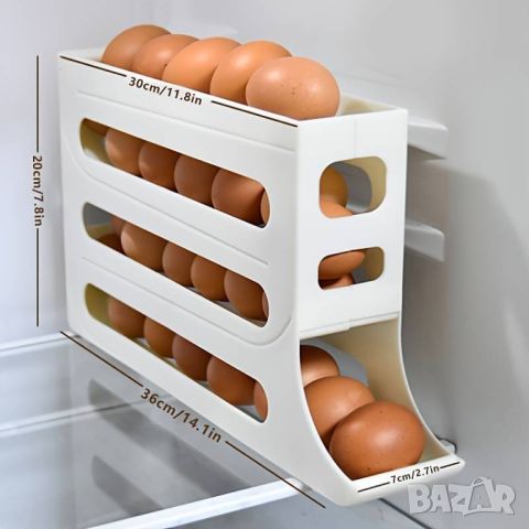 Автоматична кутия за съхранение на яйца, снимка 5 - Други стоки за дома - 46104440