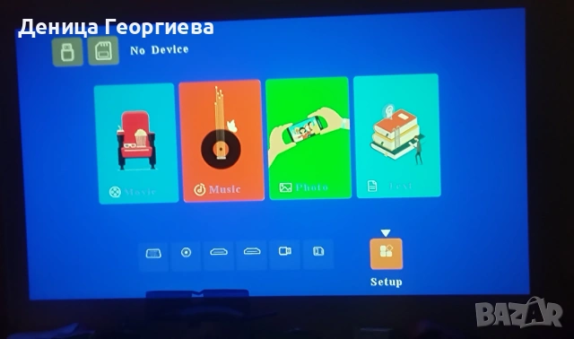 Продавам чисто нов проектор Bomaker parrot 1, снимка 4 - Плейъри, домашно кино, прожектори - 54082171