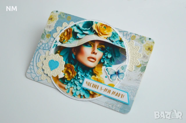 Магнити за осми март-100% ръчна изработка и дизайн