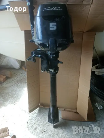 Продавам Mercury - Four Stroke 5HP, 4т-2014, внос от Италия, за части, снимка 3 - Воден транспорт - 47897648