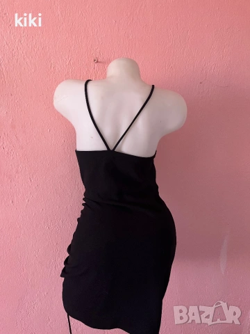 Zara Xs Черна къса рокля , снимка 3 - Рокли - 53828153