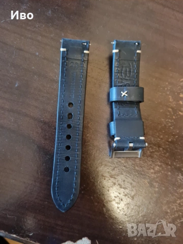 Кожена каишка за часовник, снимка 2 - Каишки за часовници - 54077612