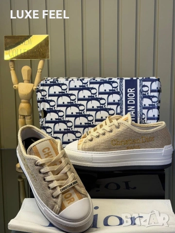 Dior ⚜️Дамски Кецове, снимка 5 - Кецове - 53646441
