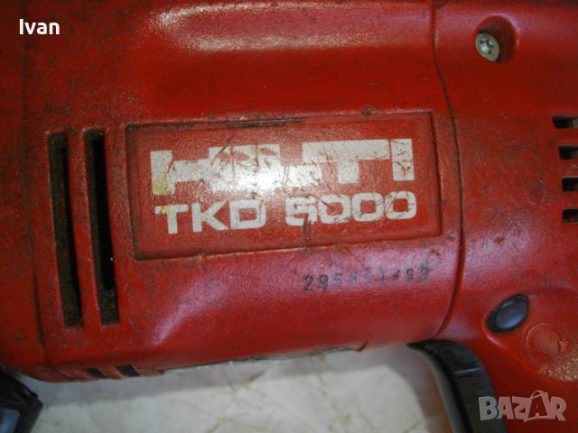 HILTI TKD5000 Хилти Швейцарски Оригинален електрически винтоверт за гипсокартон 450 вата ОТЛИЧЕН, снимка 6 - Други инструменти - 46737196