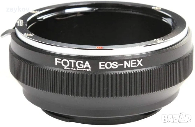 Адаптер за обектив Fotga за Canon EOS EF EF-S, байонет за Sony E-Mount, снимка 4 - Друга електроника - 53889642