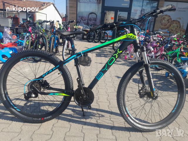 BYOX Велосипед 27.5" SPARK HDB alloy син, снимка 12 - Велосипеди - 45438554