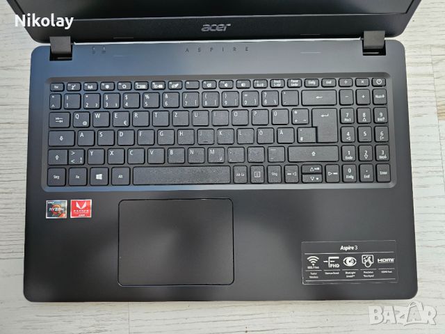 Acer Aspire 3 Ryzen 3 3200U, AMD Radeon Vega, 16GB DDR4, SSD 512GB, снимка 7 - Лаптопи за игри - 46366934