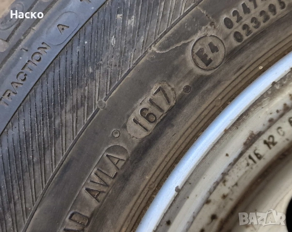 Резервна Гума с Джанта Dacia Dokker Lodgy Sandero Logan Дачиа Докер Лоджи Сандеро Логан, снимка 3 - Гуми и джанти - 53966086