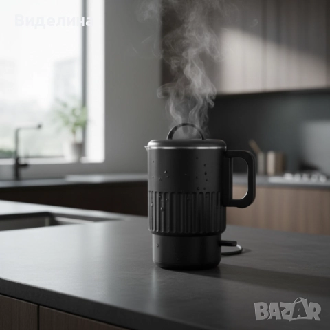 Преносим електрически чайник от неръждаема стомана, снимка 3 - Кани - 51990941