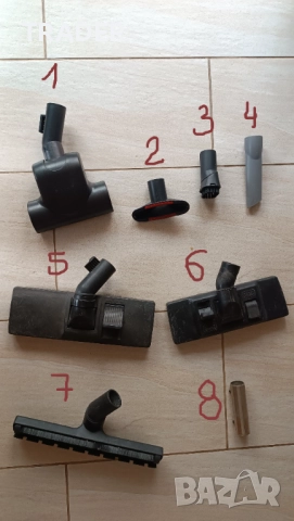 четки турбо четка  накрайници адаптери за прахосмукачка 