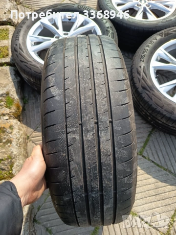 Оригинални джанти 18" 5х112 Q3 Q5 A3 A4 с гуми 235/55/18 Continental Suv, снимка 11 - Гуми и джанти - 53740292