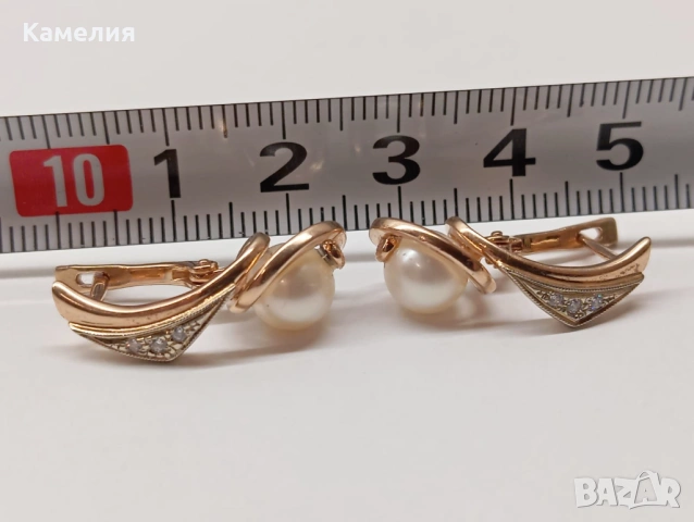 Руско злато , снимка 4 - Обеци - 53521110