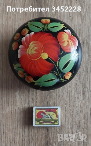 кутийка хохлома Русия за ценители , снимка 6 - Антикварни и старинни предмети - 52713066