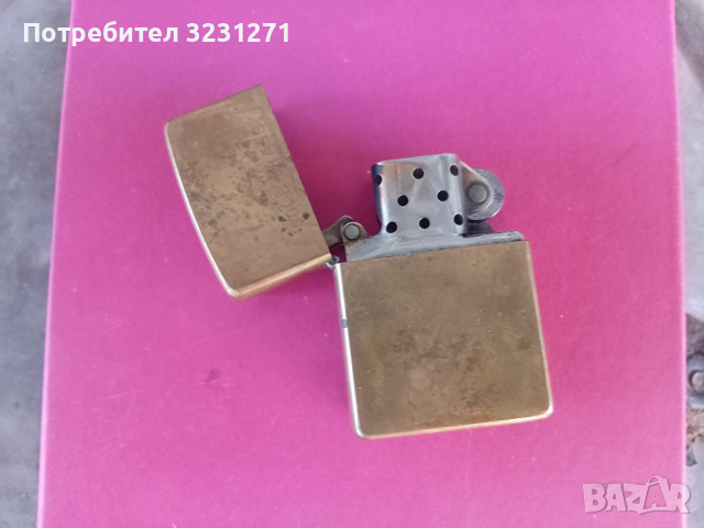 Zippy/Solid Brass Колекционерска Запалка Винтидж., снимка 7 - Други ценни предмети - 51808239