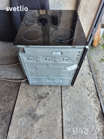 фурна за вграждане с керамичен плот, снимка 4 - Печки, фурни - 52525013