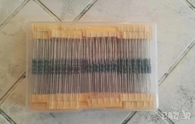 Комплект резистори 300, 500 или 600 броя, снимка 4 - Части и Платки - 35709039