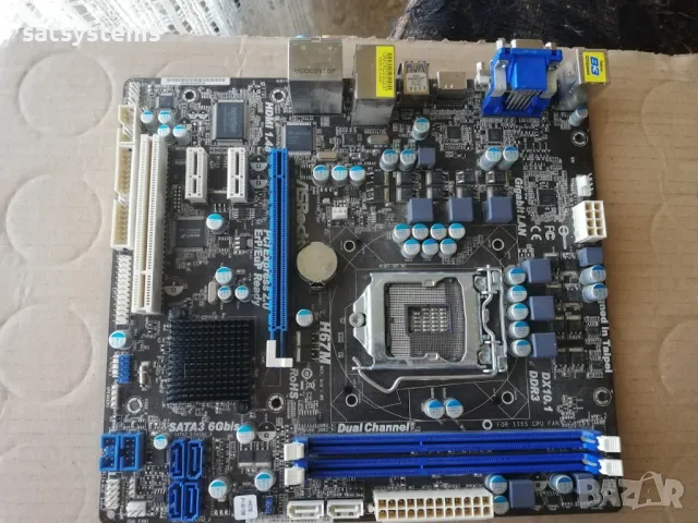 Дънна платка ASRock H67M Socket LGA1155, снимка 6 - Дънни платки - 47896590