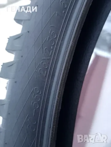 Чисто нови гуми Schwalbe 26x2.35, снимка 5 - Части за велосипеди - 48647135