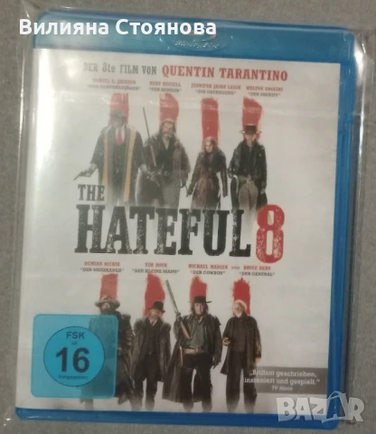 The Hateful eight blu-ray филм, снимка 1
