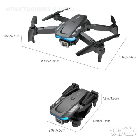 Дрон ZFR с 4K камера, дистанционно управление , снимка 5 - Друга електроника - 53040700