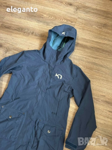 Дамско водоустойчиво дълго яке KARI TRAA DALANE Rain Parka , M размер , снимка 5 - Якета - 52964984