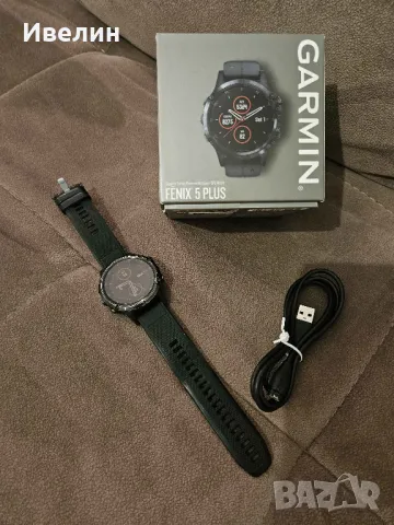 Garmin Fenix 5 Plus Sapphire Edition GPS смарт часовник, снимка 1 - Смарт часовници - 47522130