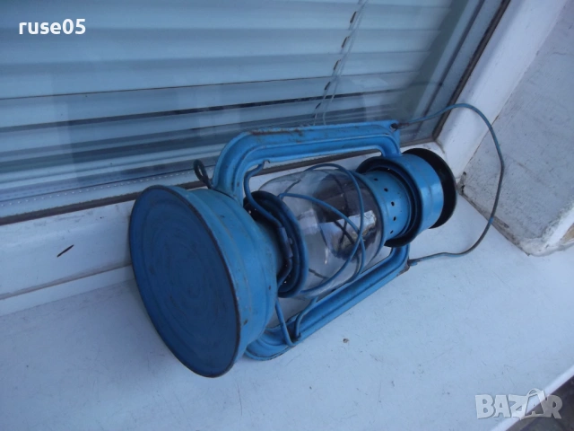 Фенер ветроупорен газен от соца работещ - 2, снимка 4 - Колекции - 54113261