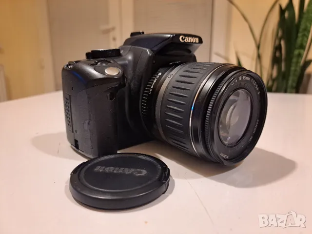 Обектив Canon EF-S 18-55mm II 1:3,5-5,6 плюс 350d и зарядно за батерия, снимка 8 - Обективи и филтри - 47251868