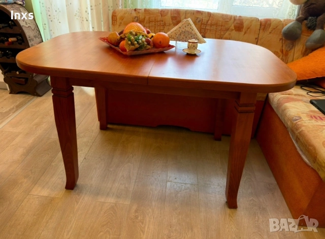 Стабилна трапезна маса, снимка 4 - Маси - 53083038