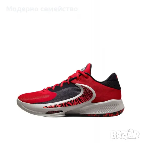 Мъжки маратонки NIKE Zoom Freak 4 Shoes Red/Black, снимка 4 - Маратонки - 47601164