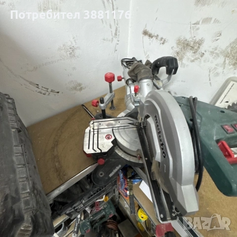 Настолен Циркуляр с изтегляне Metabo ф 254, снимка 3 - Циркуляри - 53813082