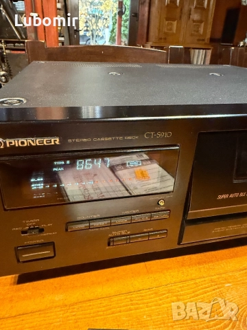 Касетен дек PIONEER CT-S910, снимка 2 - Декове - 52306681