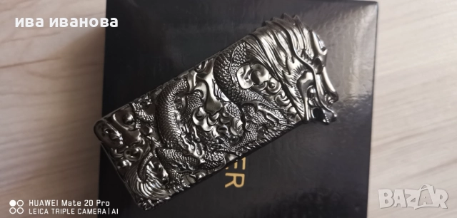 Метална плазмена запалка с дракон и USB, снимка 3 - Запалки - 52019448
