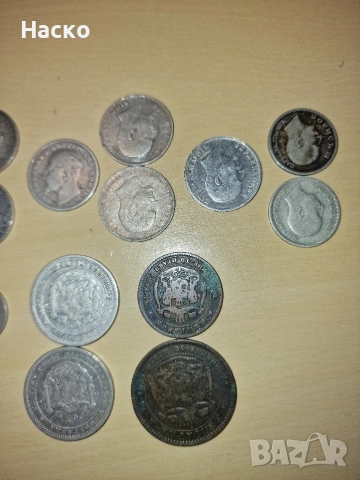 Сребърни монети 1 лев 2 лева 50 стотинки и европейски, снимка 7 - Нумизматика и бонистика - 45353328