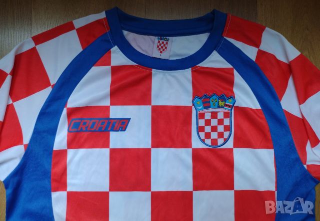 CROATIA - мъжка футболна тениска Хърватска - размер L, снимка 4 - Тениски - 45386596
