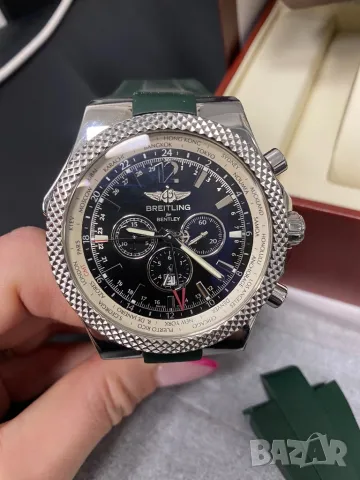 Мъжки нов часовник breitling bentley , снимка 3 - Мъжки - 49425128