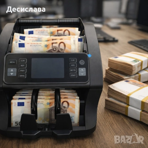Машина за броене на пари с детекция за фалшиви банкноти STS AL-N66, снимка 2 - Други машини и части - 53620866