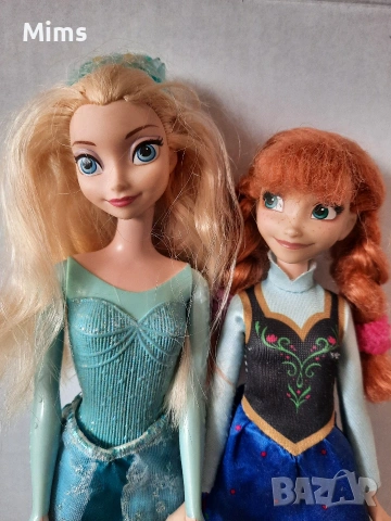 Elsa&Anna ,Barbie ,Ken
