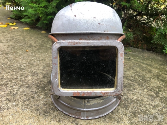 стар предпазен скафандър /шлем, маска/ - ретро, снимка 2 - Антикварни и старинни предмети - 40204581