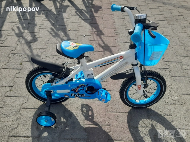 MONI Велосипед 12" 1290 син, снимка 2 - Велосипеди - 53759064