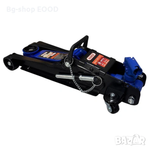 Крик хидравличен крокодил 3 т, нископрофилен, 135-335 мм, въртяща дръжка на 360°, със защита, снимка 2 - Други инструменти - 53933507