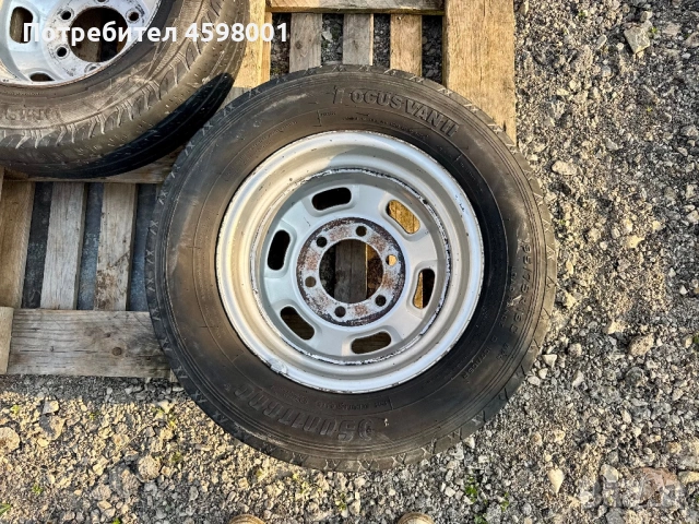 2бр.Джанти+Гуми 16цола 6x170 за ДВОЙНА ГУМА Iveco Daily(2000-2025), снимка 9 - Гуми и джанти - 53754025