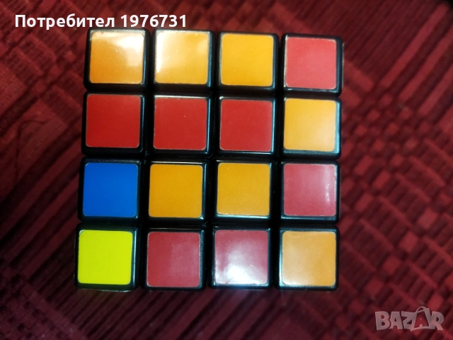 Кубчето на Рубик- RUBIKS KUBE - Оригинал- Голям размер , снимка 5 - Игри и пъзели - 53906099