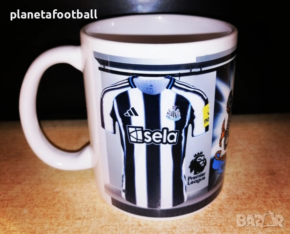 ФУТБОЛНА ФЕН ЧАША НА НЮКЯСЪЛ С ВАШЕ ИМЕ И НОМЕР! Футболна Чаша на NEWCASTLE!2023, снимка 1 - Фен артикули - 6979863