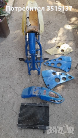 Husaberg 600 рамка Хусаберг рама кросов мотор проект , снимка 4 - Мотоциклети и мототехника - 51153201