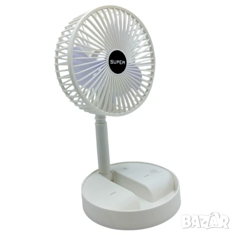 Телескопичен сгъваем вентилатор -  преносим USB акумулаторен сгъваем  вентилатор , снимка 2 - Вентилатори - 50820848