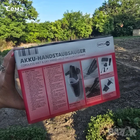 Акумулаторна мини прахосмукачка , снимка 3 - Прахосмукачки - 50664759