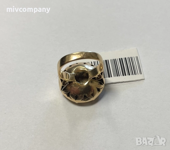 Златен пръстен 9.72гр., снимка 5 - Пръстени - 52615909